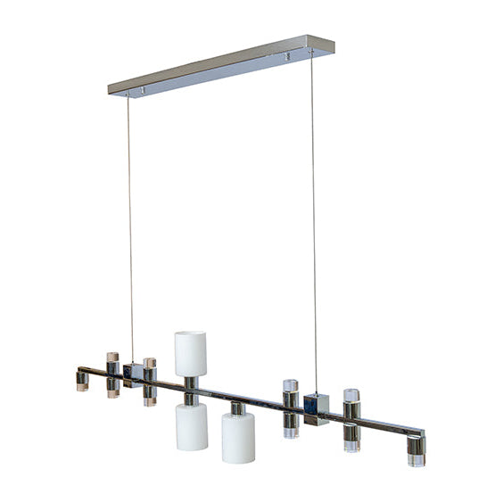 Metal & Glass LED Chandelier