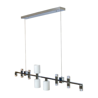 Metal & Glass LED Chandelier