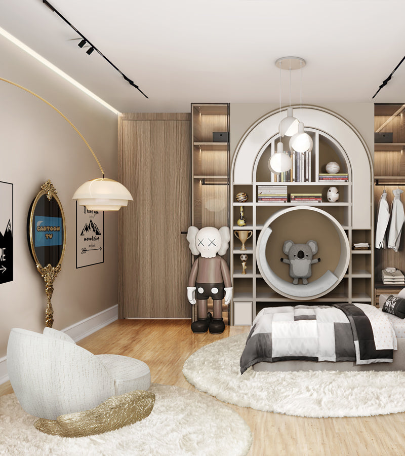 Periwinkle Suspension Lamp