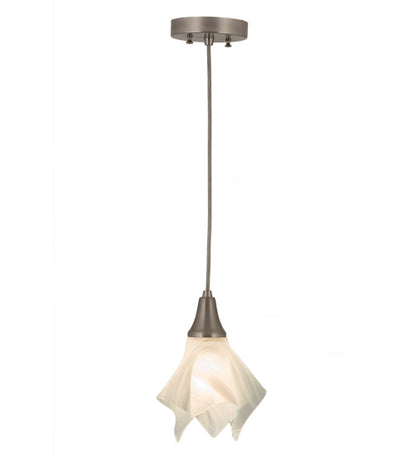 Blanco Swirl Handkerchief Pendant | Brushed Nickel Finish by Meyda Lighting