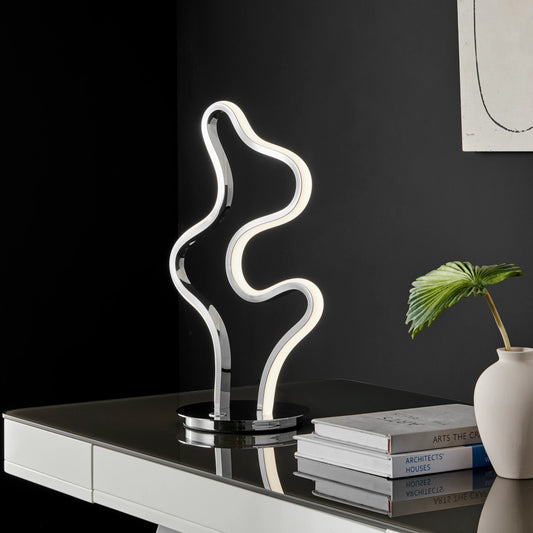 Romney Table Lamp Chrome