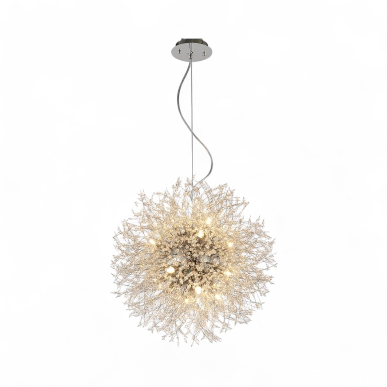 Clear Crystal Firework Chandelier