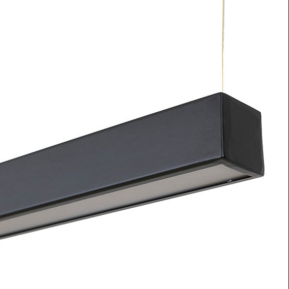 Linear LED Stick Chandelier