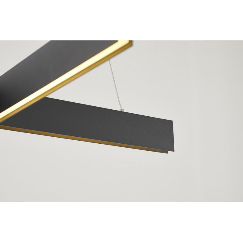 X-Shaped LED Chandelier