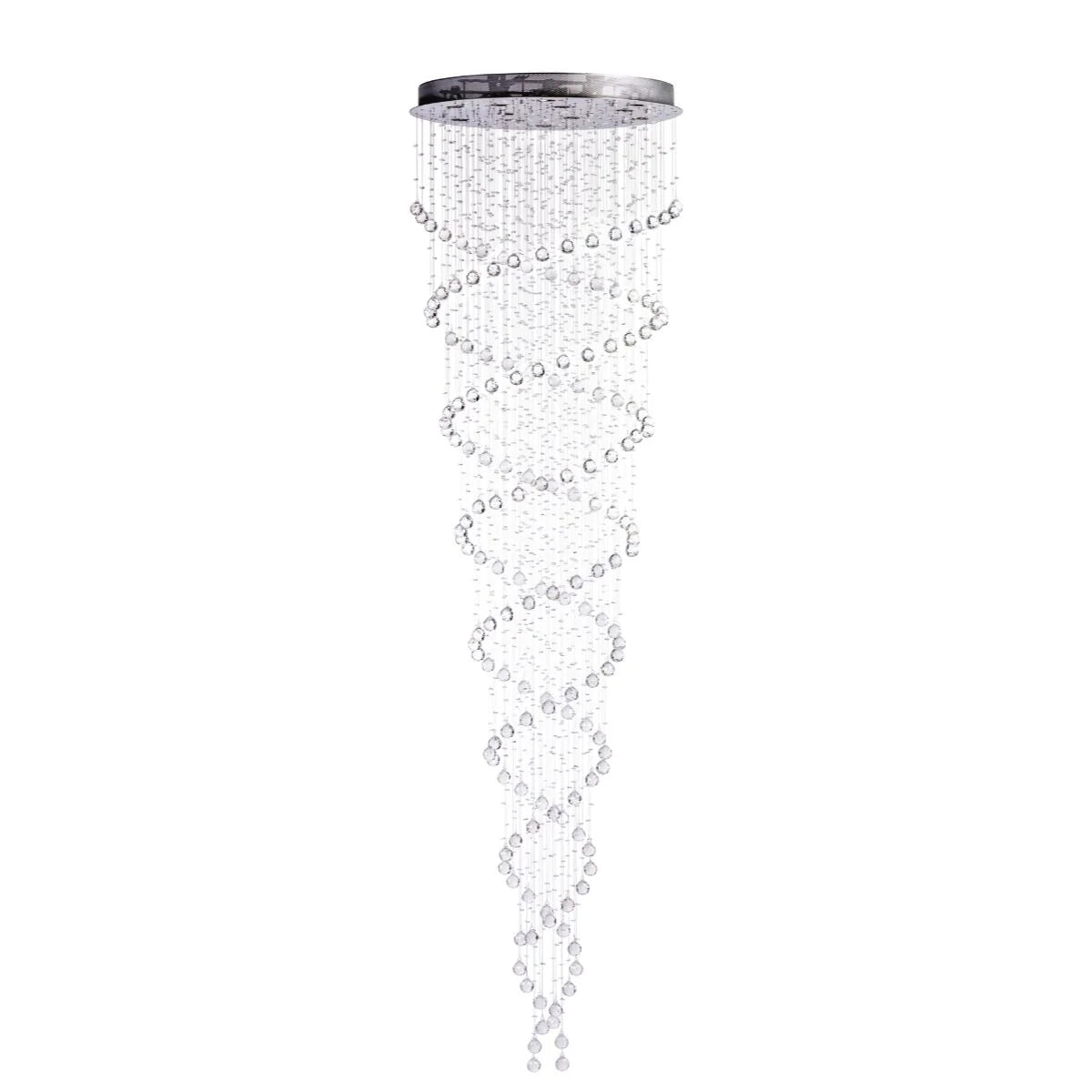 Crystal Chandelier Double Helix 12 Light