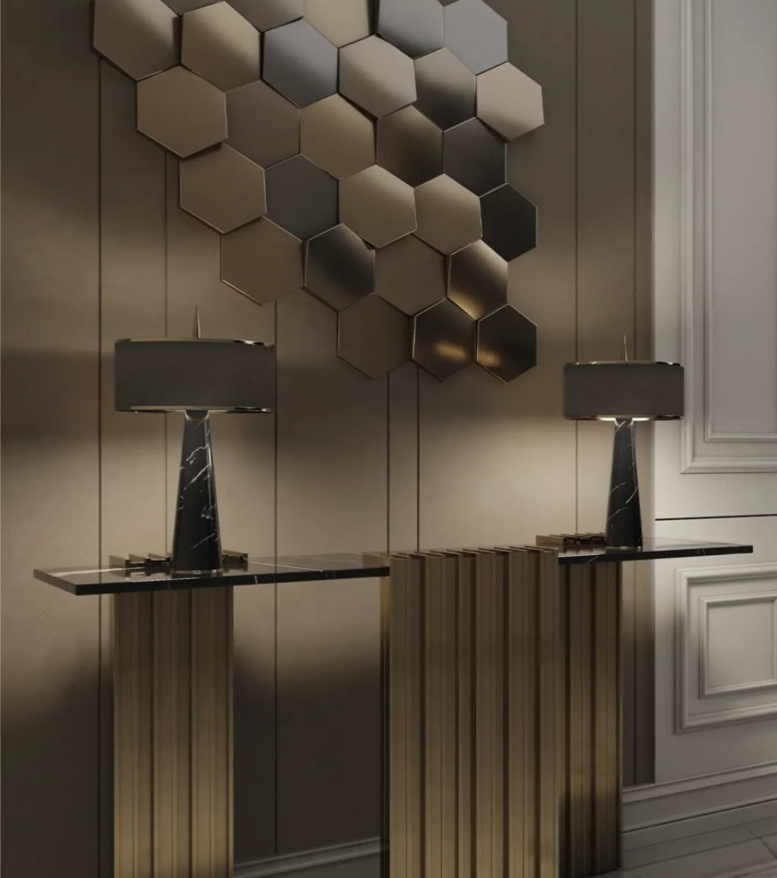 Needle Table Lamp by Luxxu