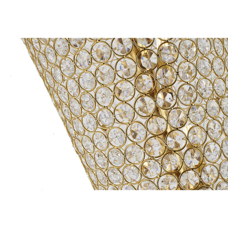 Clear Crystal Beaded Floor Lamp