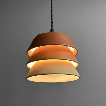 Ceramic Pendant Light - Front view