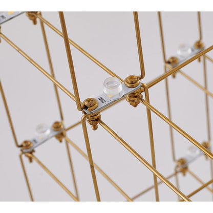 Gold LED Floor Lamp