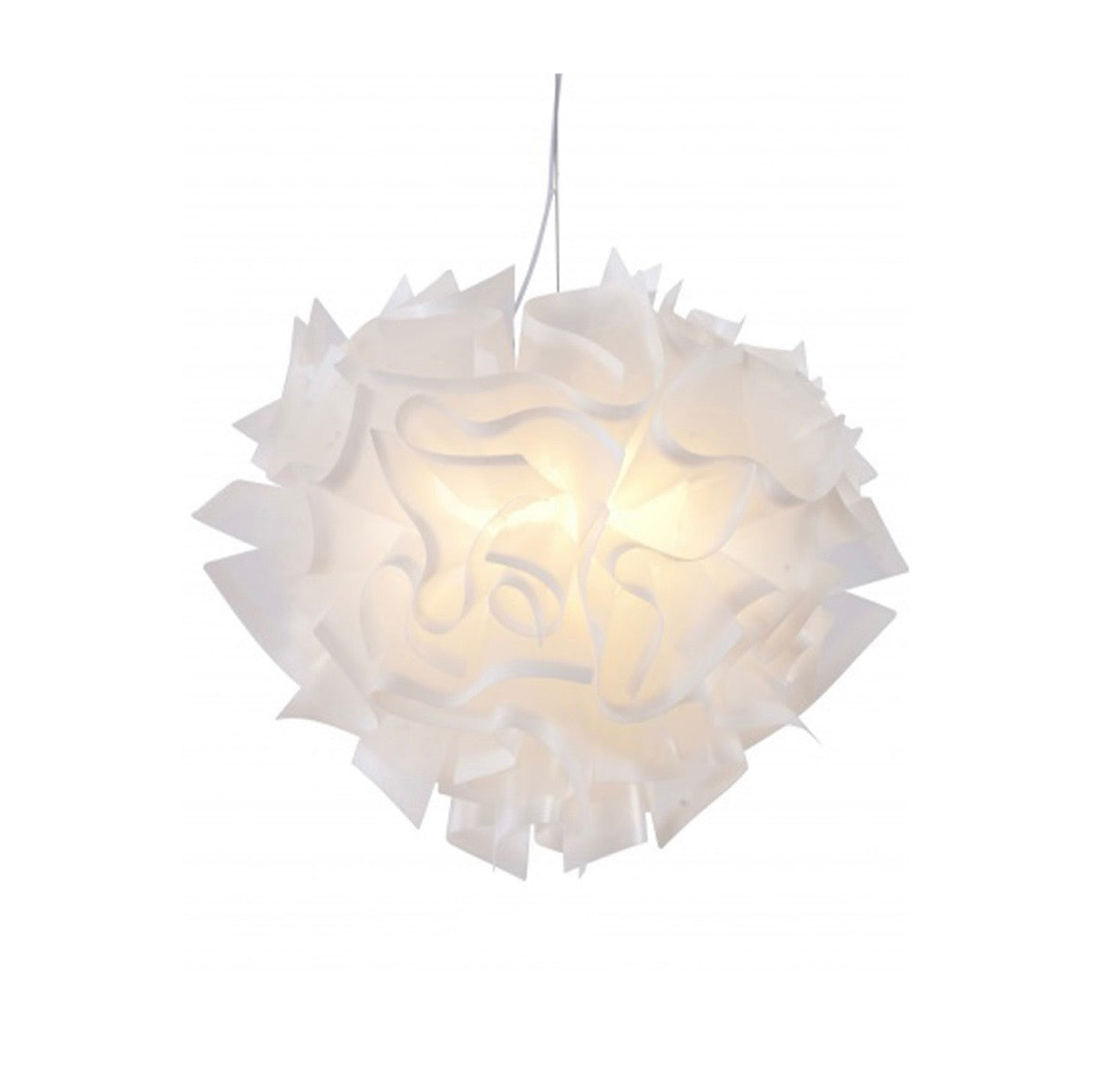 White Acrylic Chandelier