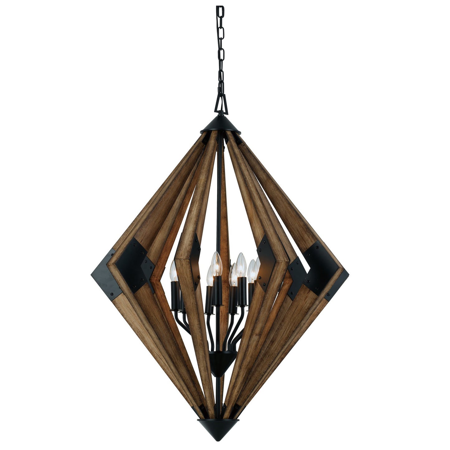 Arezzo Wood Chandelier