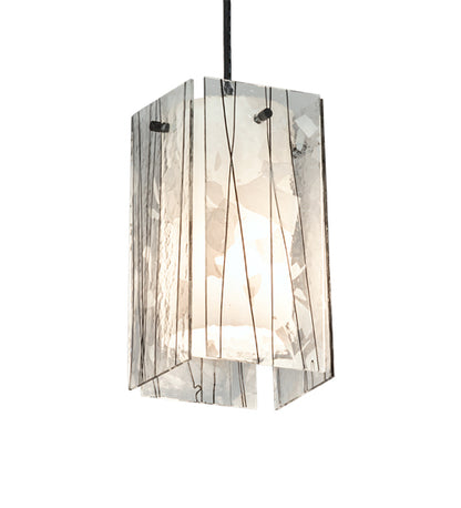 5" Square Metro Fusion Branches Quadrato Mini Pendant by Meyda Lighting
