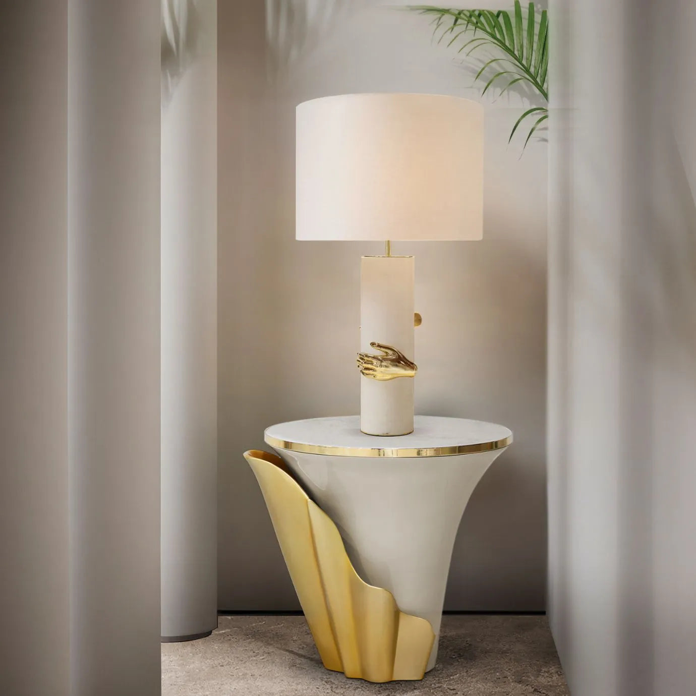 Yasmine Round Side Table