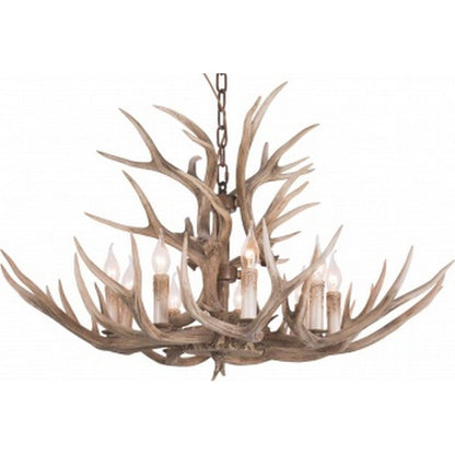 Brown Antler Pendant Chandelier