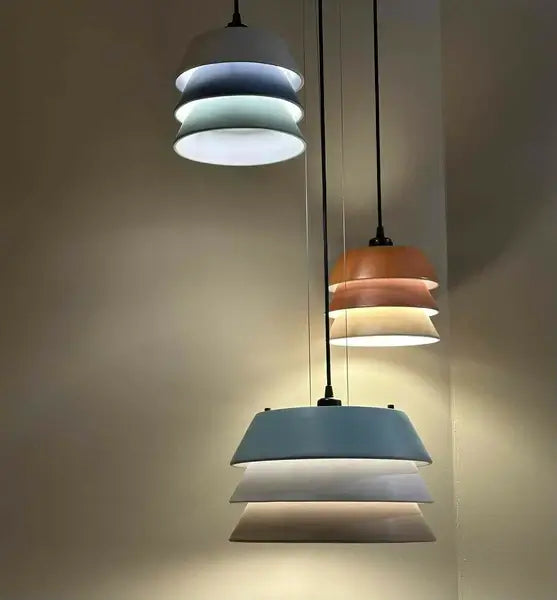 Ceramic Pendant Light - Front view