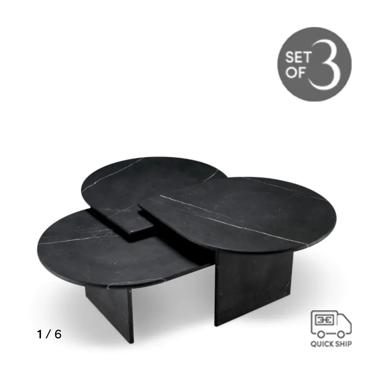 Coffee Table Naples set of 3