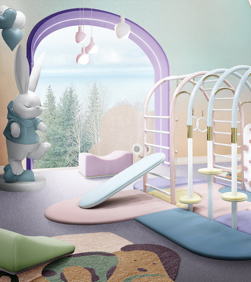Periwinkle Suspension Lamp
