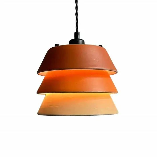 Ceramic Pendant Light - Front view