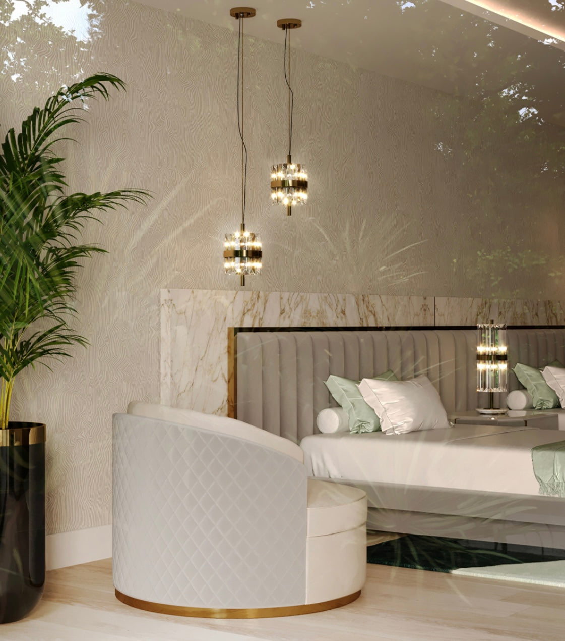 Liberty Small Table Lamp by Luxxu