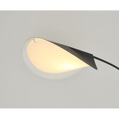 Matte Black Iron Floor Lamp