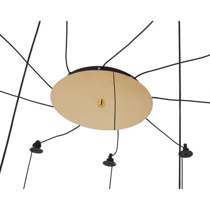 Modern 5+ Light LED Chandelier