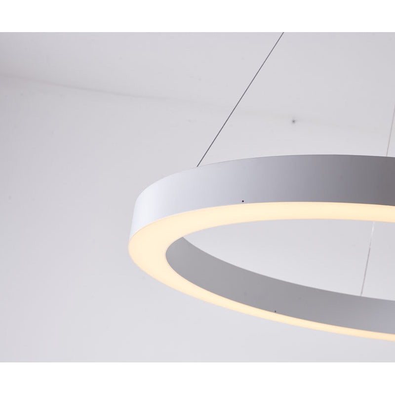 Modern Halo Round LED Chandelier