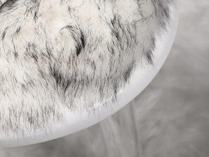 Illusion White Bear Stool