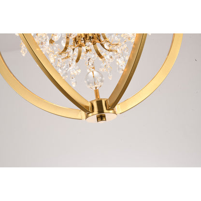Sphere Cage Chandelier