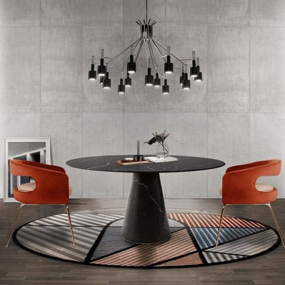Bertoia Round Dining Table