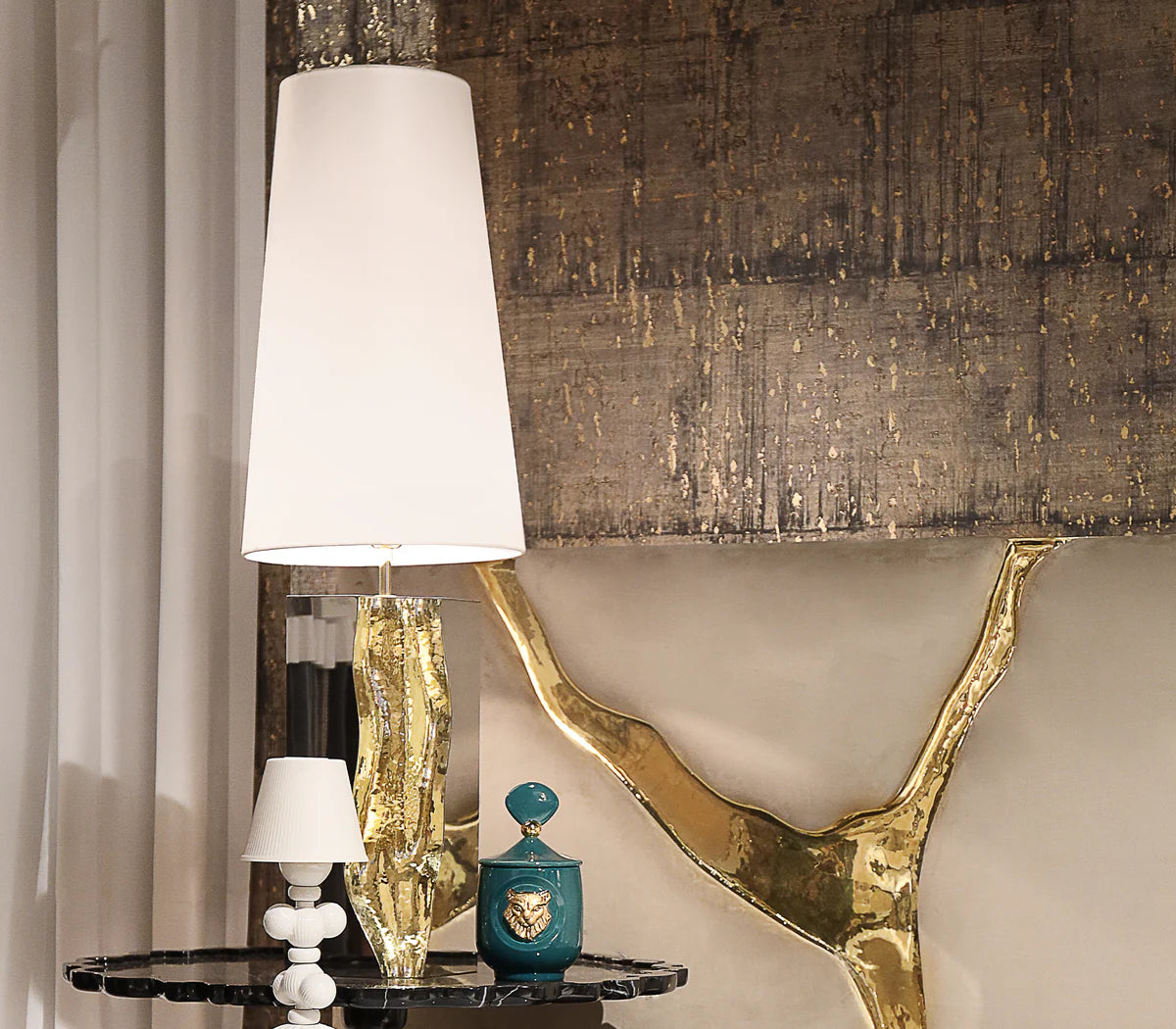 Lapiaz Black Table Lamp