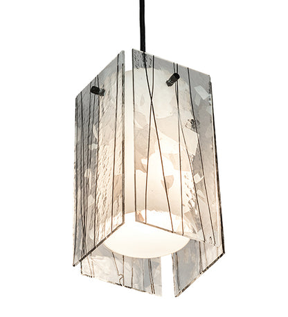 5" Square Metro Fusion Branches Quadrato Mini Pendant by Meyda Lighting