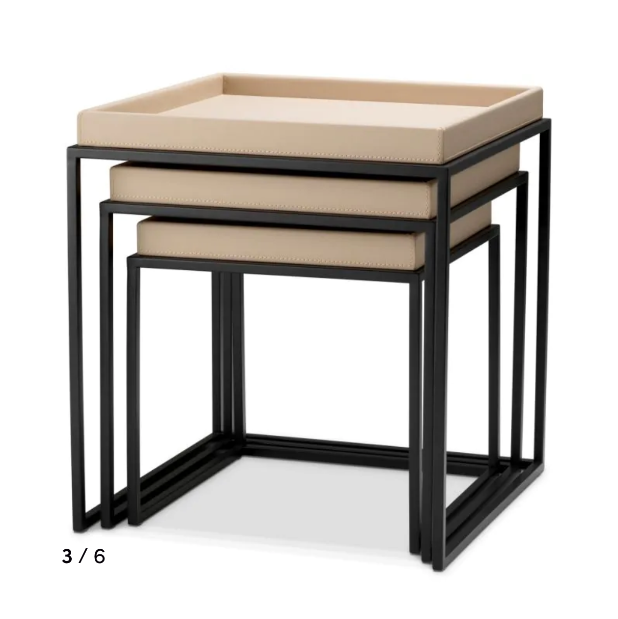 Side Table Léonard set of 3