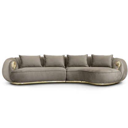 Soleil Curved Sofa