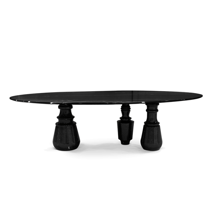 Pietra Oval XL Dining Table