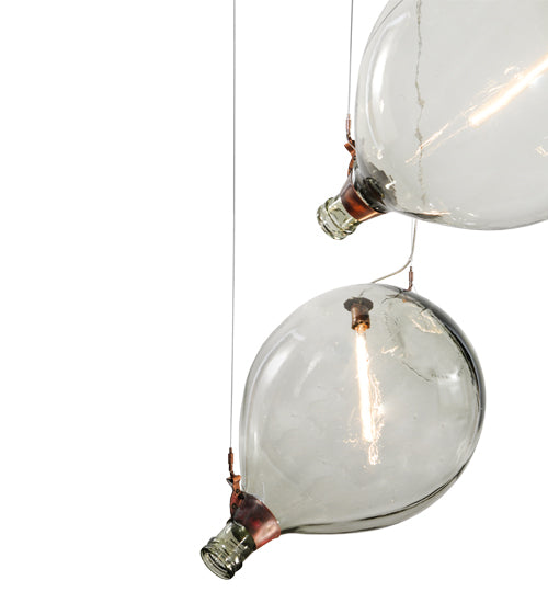 40" Wide Euri Tanta Pouring 3 LT Cascading Pendant