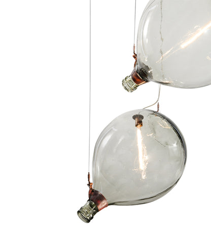 40" Wide Euri Tanta Pouring 3 LT Cascading Pendant