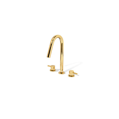 Origin Gold Three Hole Mixer Tap