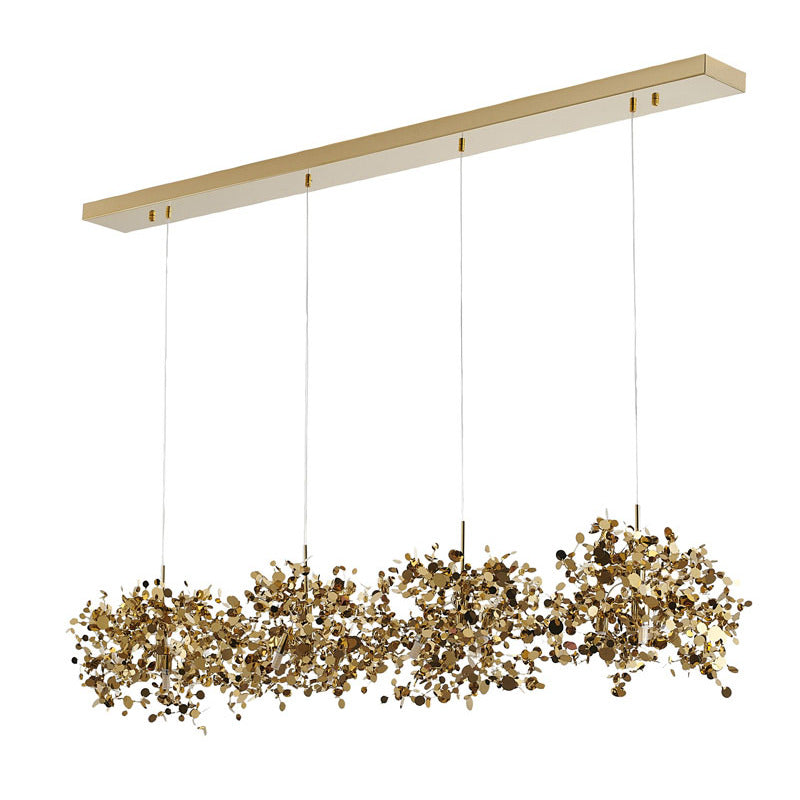 Island Light with Sparkle Confetti Pendants