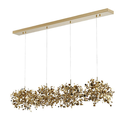 Island Light with Sparkle Confetti Pendants