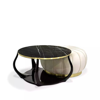 Embrace Sahara Noir Marble Coffee Table
