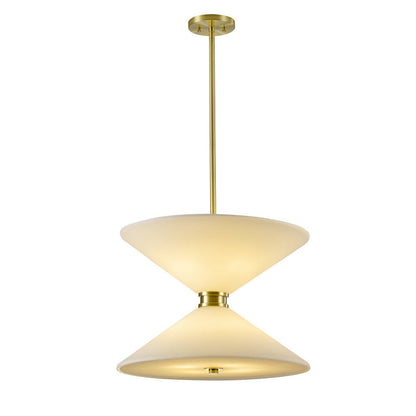 Satin Brass Pendant Light