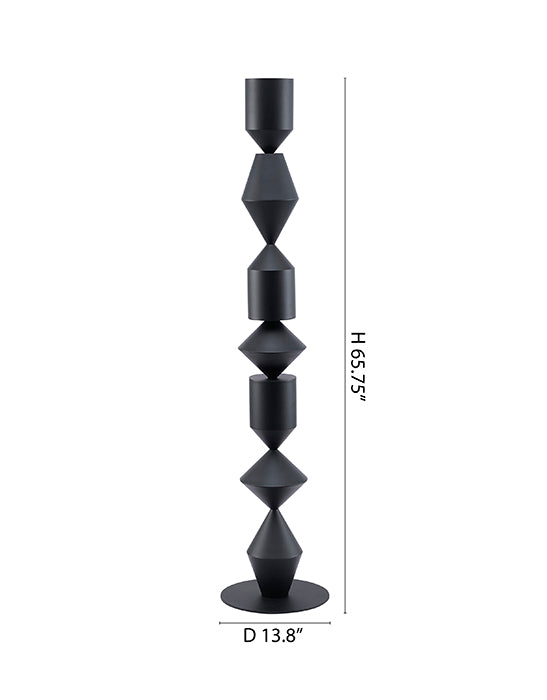 Black Iron Floor Lamp