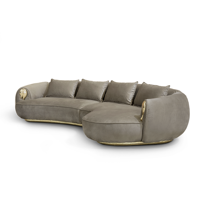 Soleil Curved Sofa