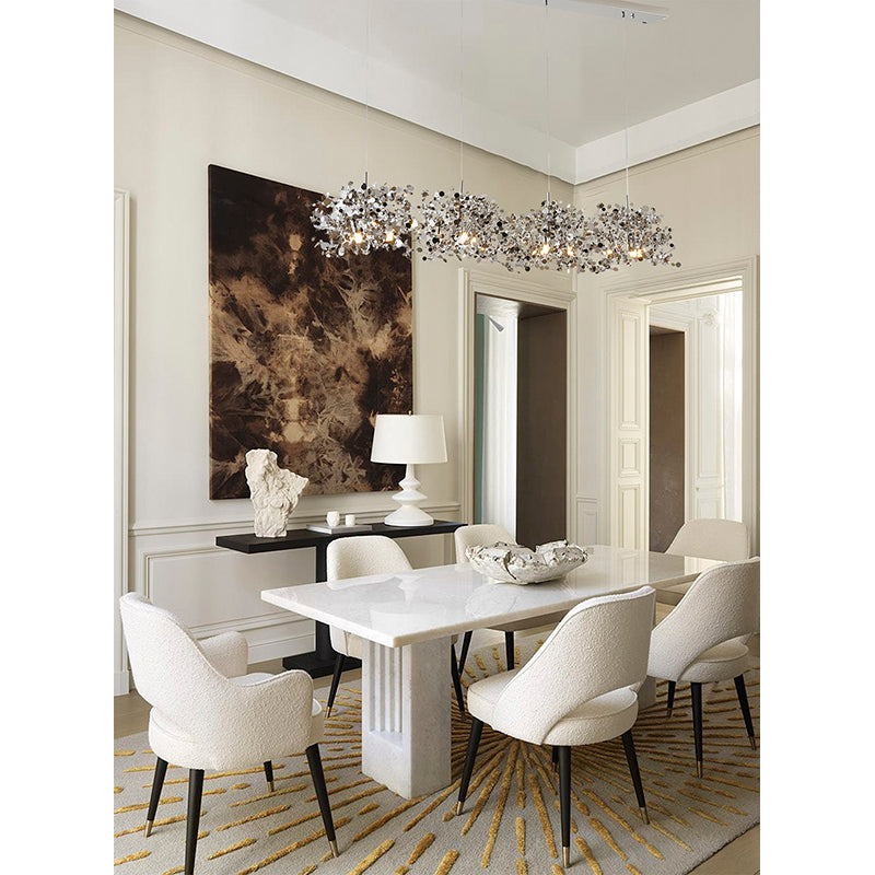 Island Light with Sparkle Confetti Pendants