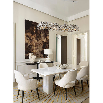 Island Light with Sparkle Confetti Pendants