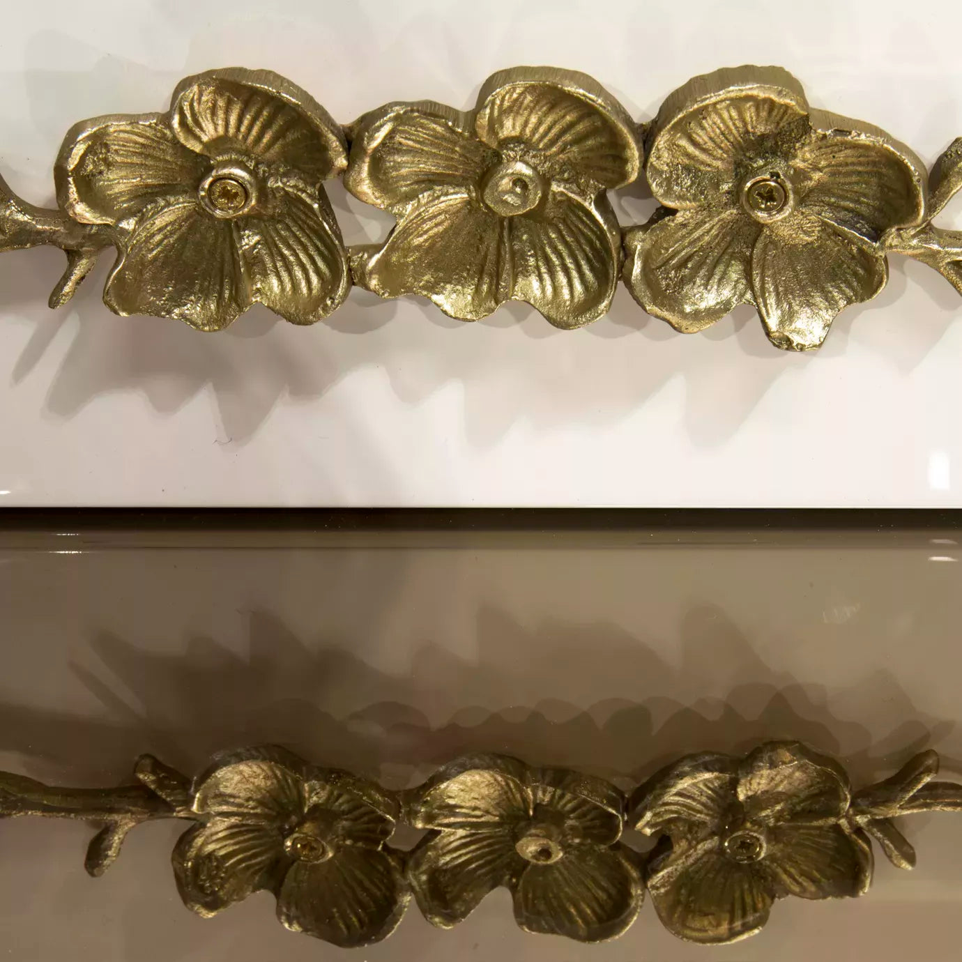 Spellbound Aged Mirror Bar Cabinet