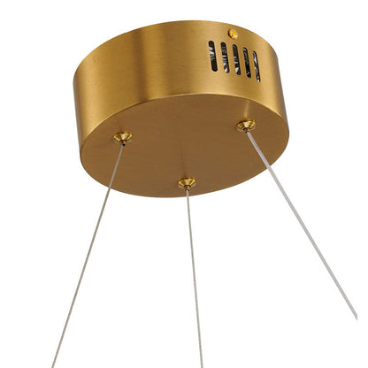 Modern Halo Round LED Chandelier