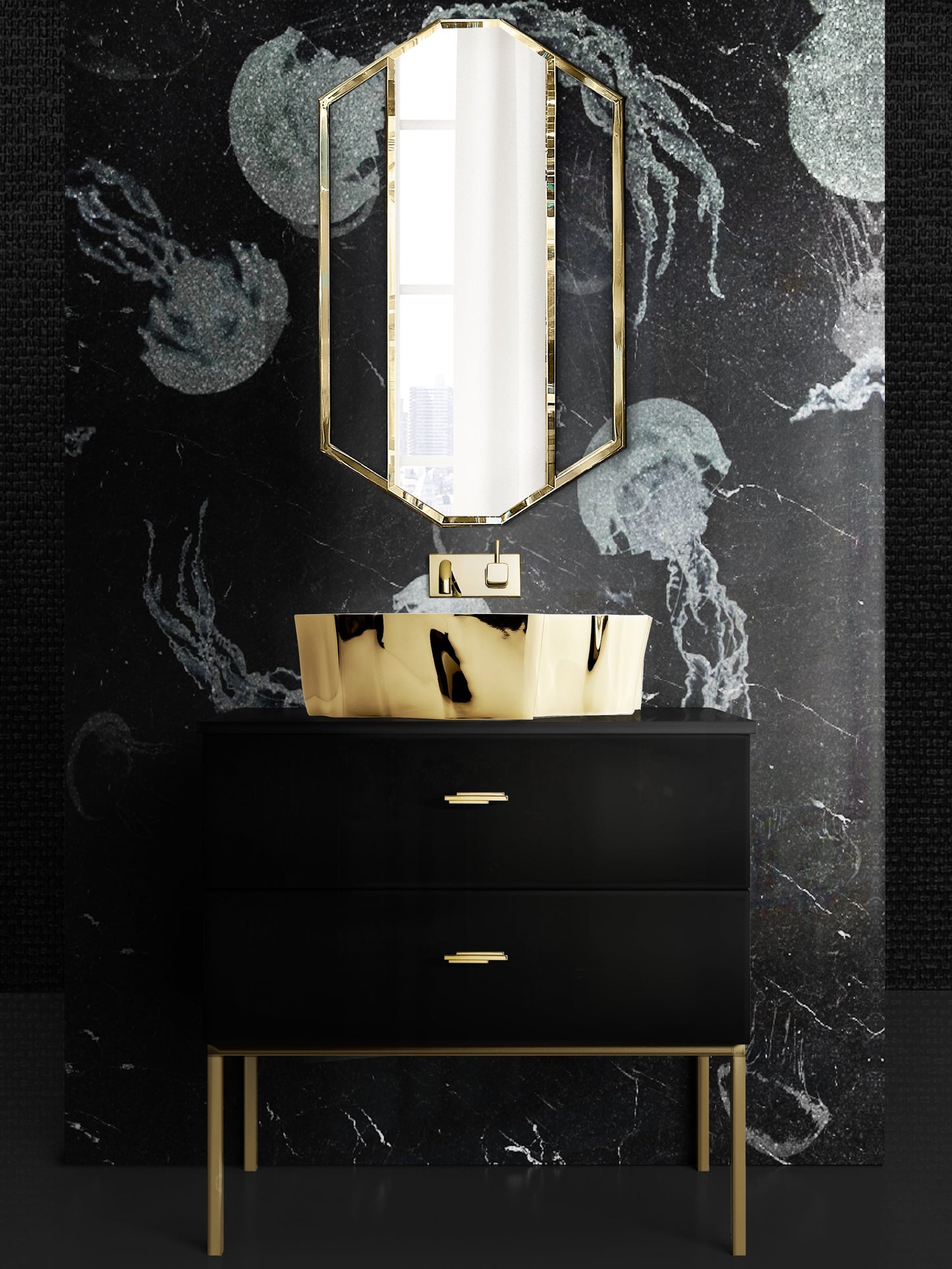 Flow Wall Mixer