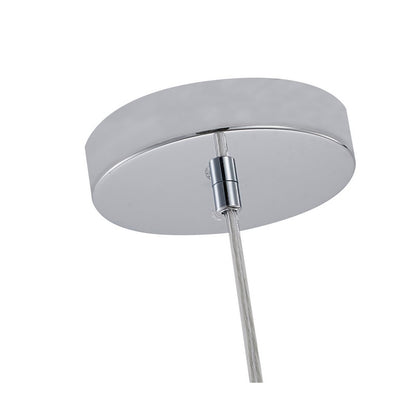 Polished Gold/Chrome Single Pendant Light