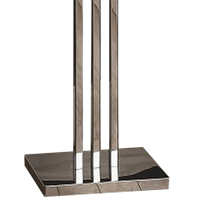 3 Crystal Cascade Style Shade Floor Lamp